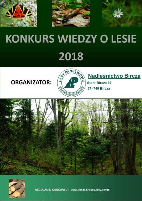 Konkurs Wiedzy o Lesie 2018